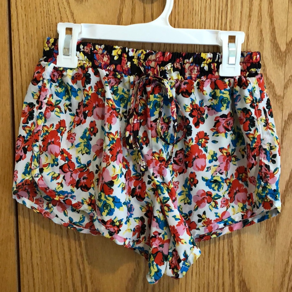 Floral shorts